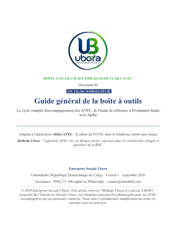 Couverture : Guide général