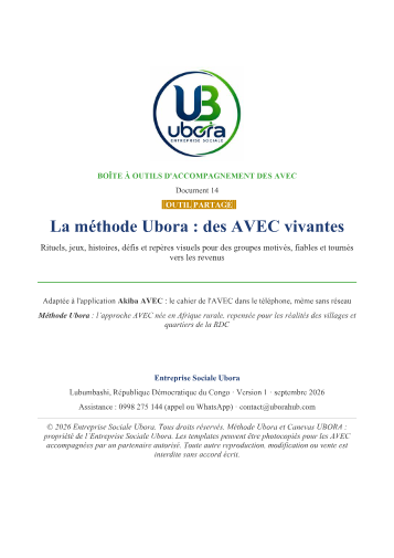Couverture : La méthode Ubora